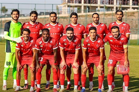 جشنواره گل پرسپولیس در دیدار تدارکاتی
