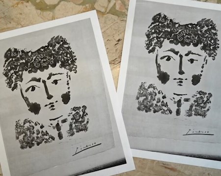 کشف اثر مسروقه پیکاسو