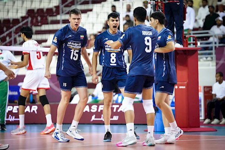 برد تیم والیبال نوجوانان در قهرمانی جهان