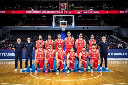 باخت بسکتبال ایران به نیوزیلند