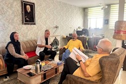 دیدار مدیران خانه سینما با مهدی فخیم زاده