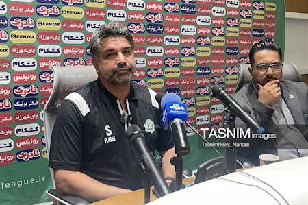 نشست خبری سرمربی آلومینیوم اراک برگزار شد