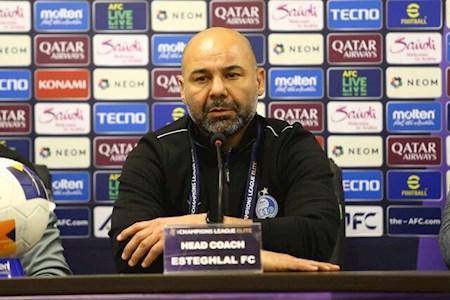 نشست خبری سرمربی استقلال برگزار شد