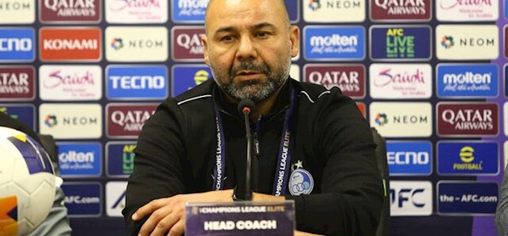 نشست خبری سرمربی استقلال برگزار شد