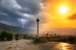 تداوم بارش ها در شمال و شمال غرب کشور