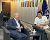 سردار آزمون به دیدار رئیس فدراسیون رفت