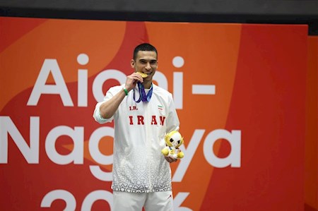 کاروان ایران اولین مدال طلا را دشت کرد