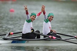 پاداش مدال آوران روئینگ پرداخت شد