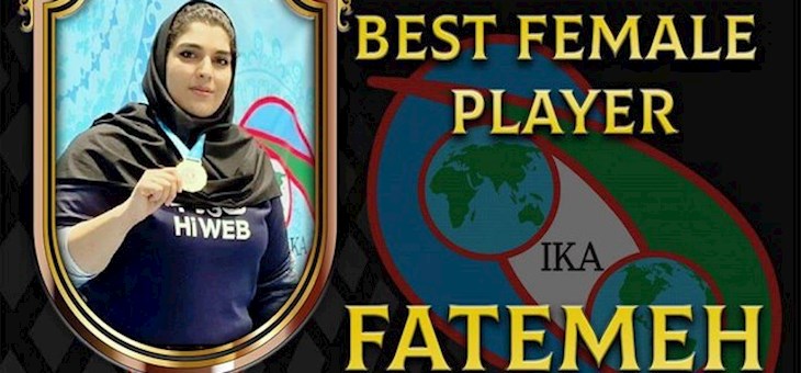 فاطمه برمکی هم در ناگویا مدال گرفت
