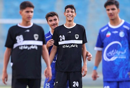 درگیری شدید رده های پایه استقلال و شاهین
