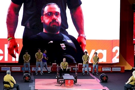 پرچمدار ایران نائب قهرمان پاراآسیا شد