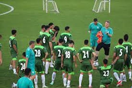 آمادگی ملی پوشان فوتبال ایران برای حضور در بحرین