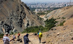 کوهپیمایی در گلابدره