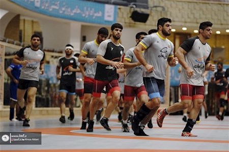 اردوی تیم ملی کشتی آزاد بزرگسالان ایران